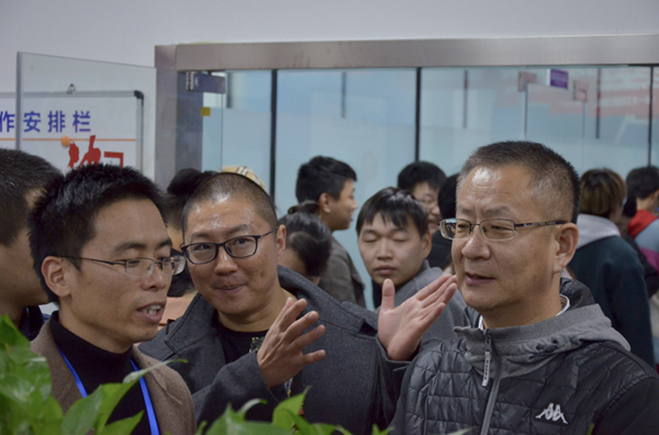 欢迎东北大学博士生科技服务团莅临安徽悦来悦好进行考察交流