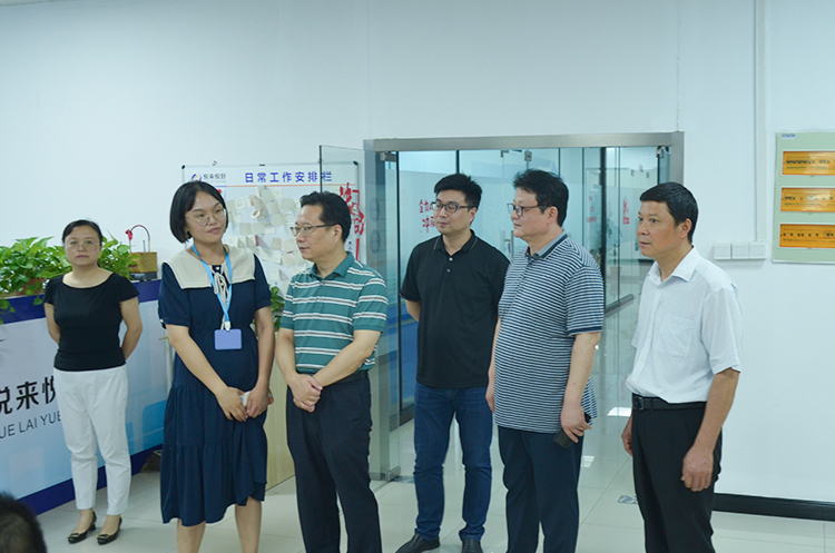 滁州市退役军人事务局领导来我司考察调研